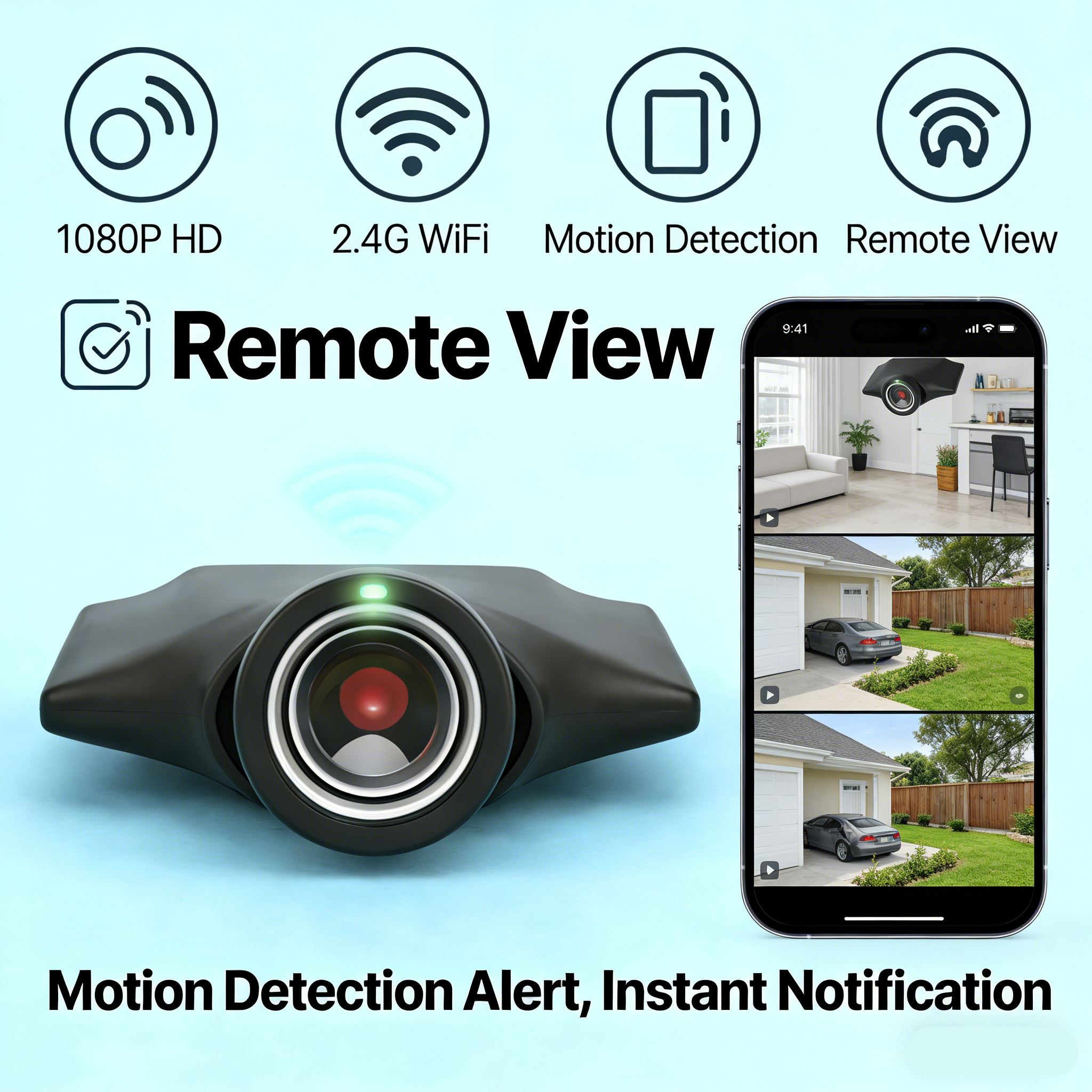 Home Security No Wifi Needed - Mini Camera Module WiFi Camera 1080P