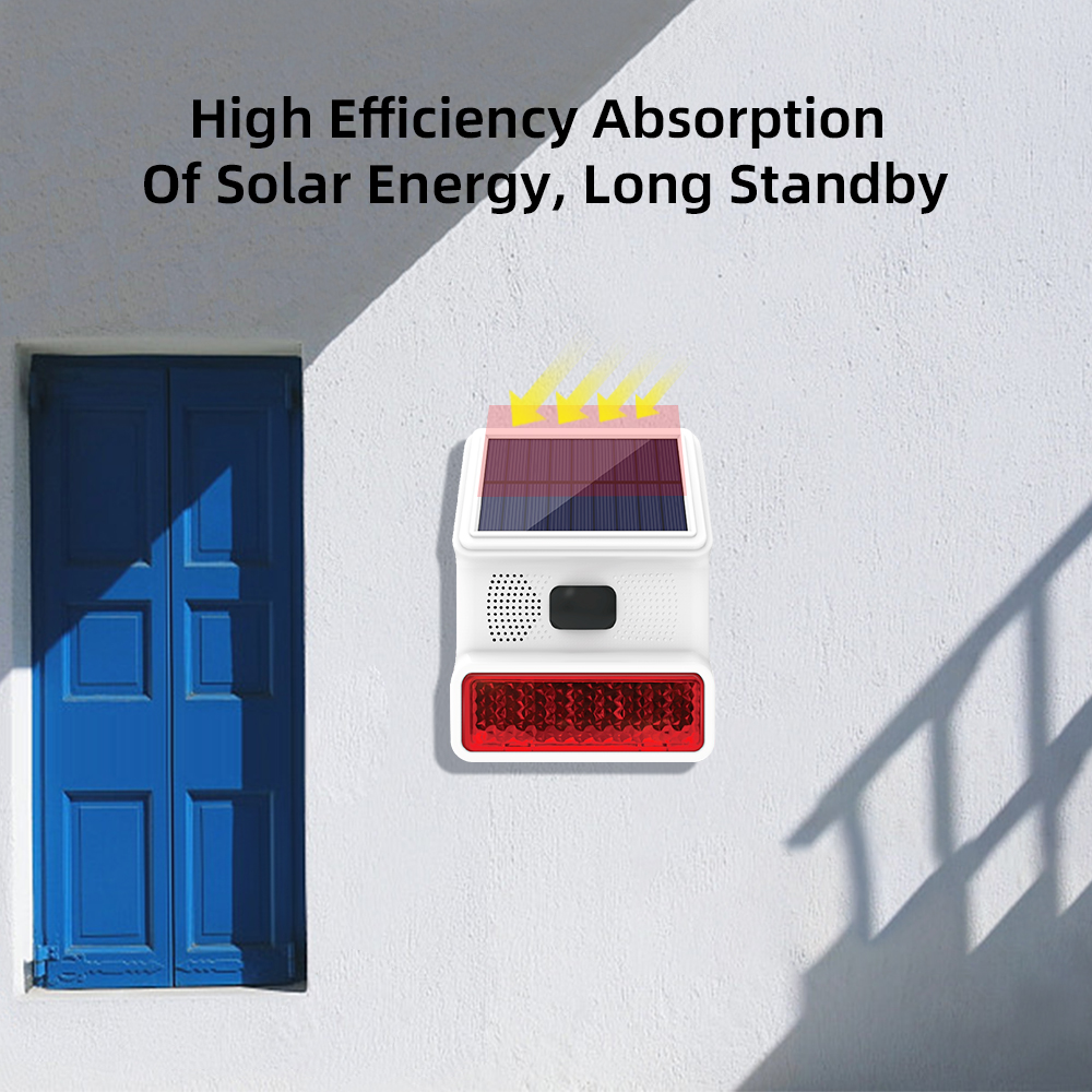 Wireless Outdoor Solar Waterpr - Home Security Siren review and price