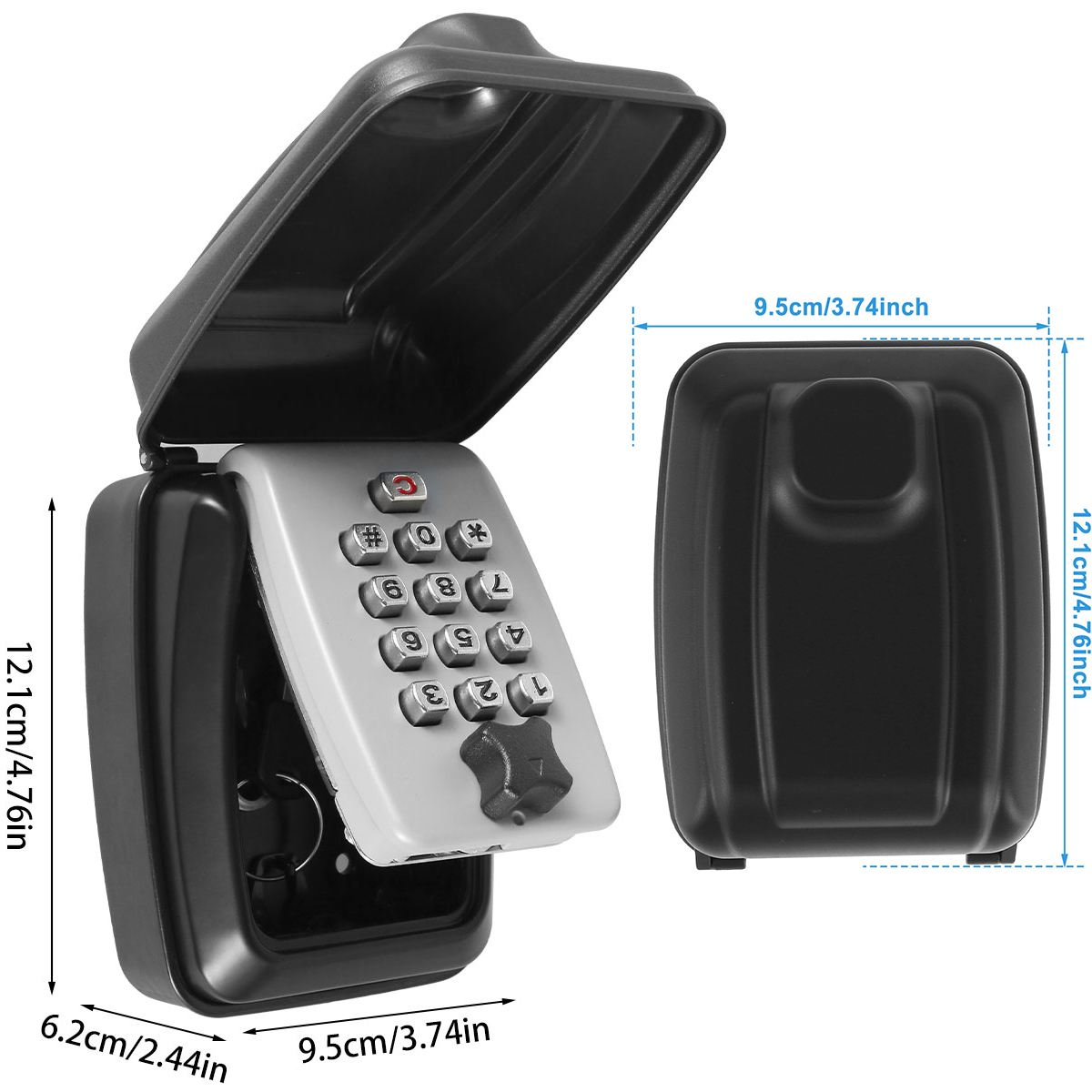 Key Lock Box Wall-Mount Secret - Home Security Tips review and price