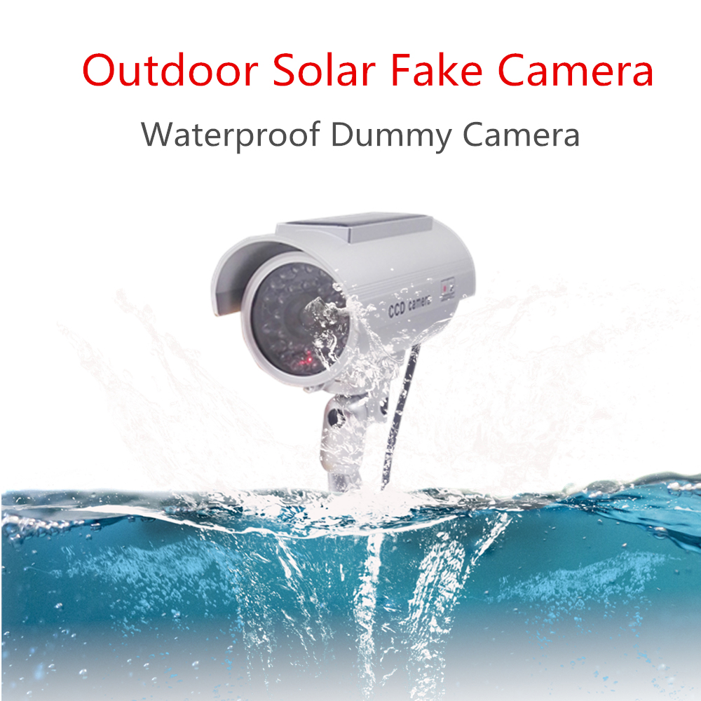 Solar Panel Dummy Surveillance - Home Security Tips review and price