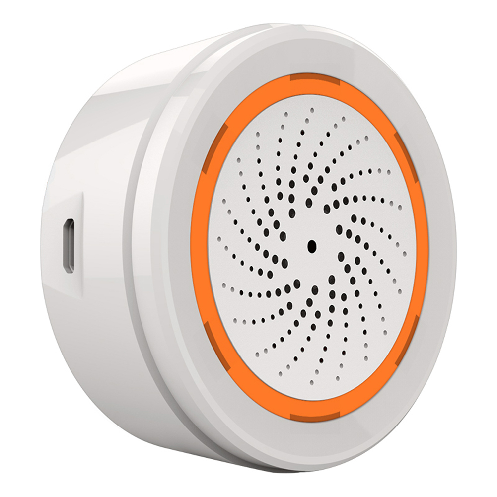 Tuya Zigbee Sound Light Sensor - Home Security Siren review and price