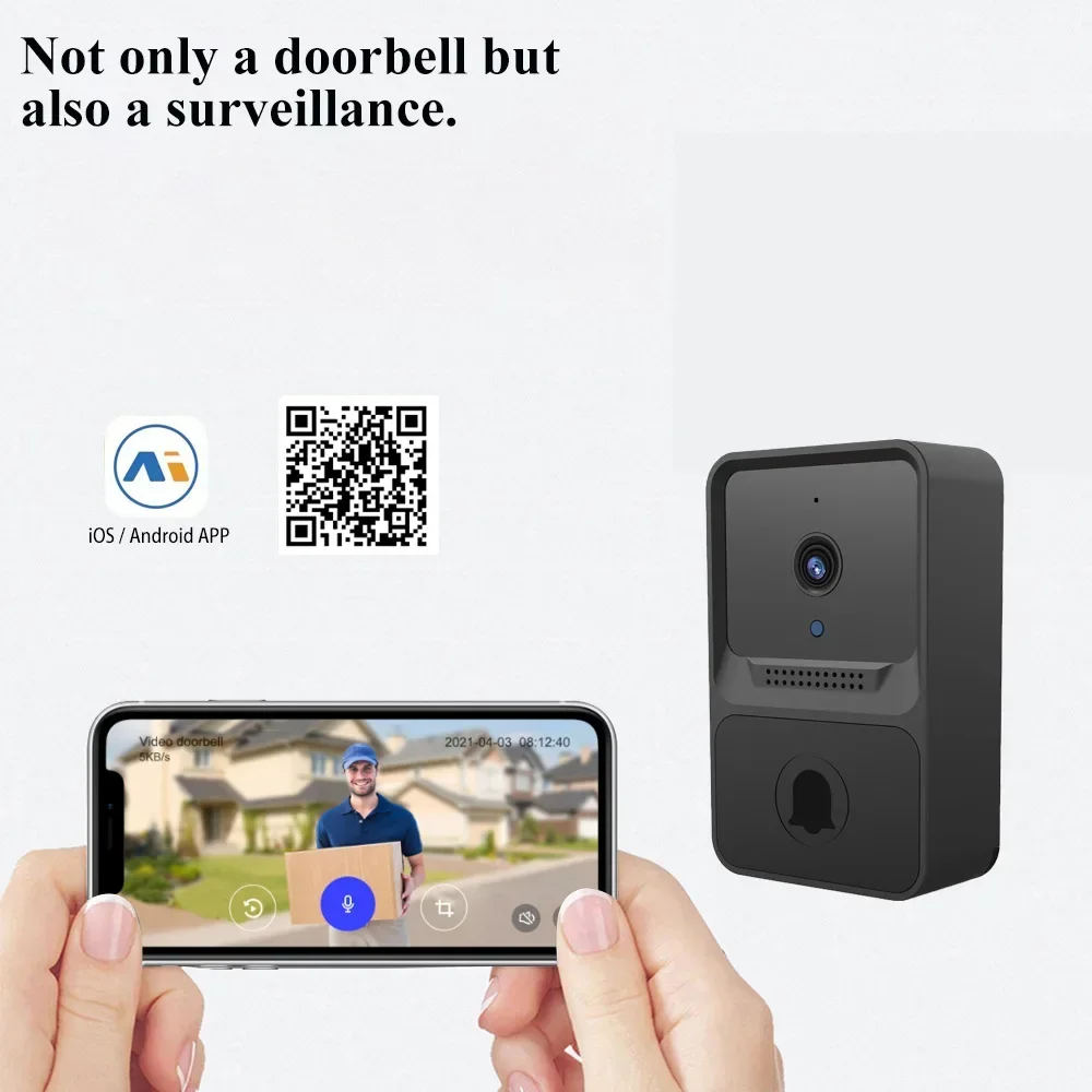Wireless Doorbell Camera Wifi  - Home Security Ring Camera review and price