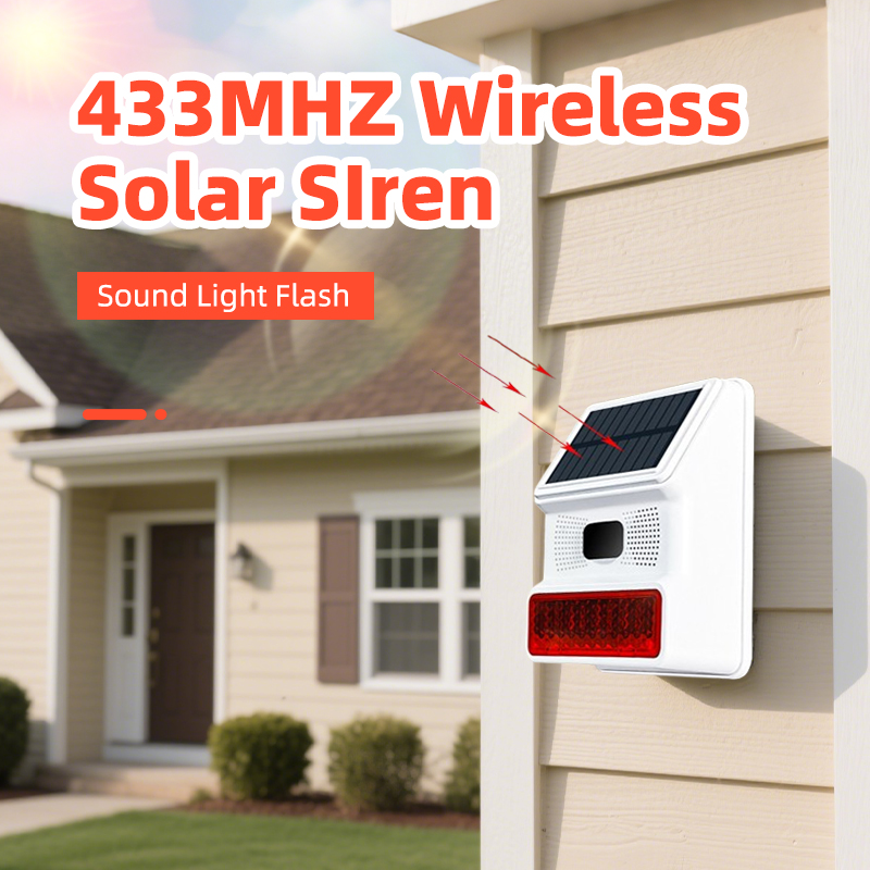 Outdoor Alarm Horn 433MHZ Wire - Home Security Siren review and price