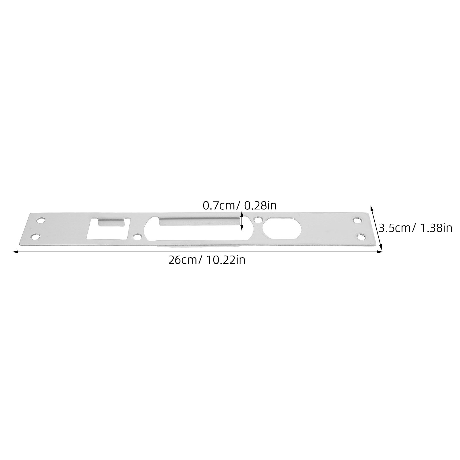 2Pcs Metal Door Strike Plate S - Door Reinforcer Kit review and price