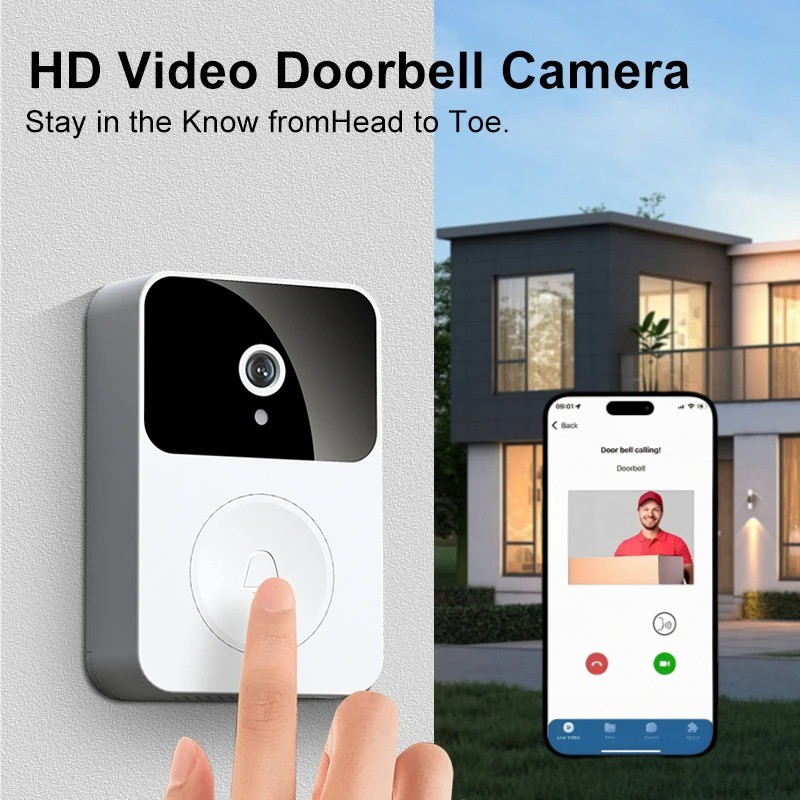 Smart Wireless Doorbell Camera - Home Security Ring Camera review and price