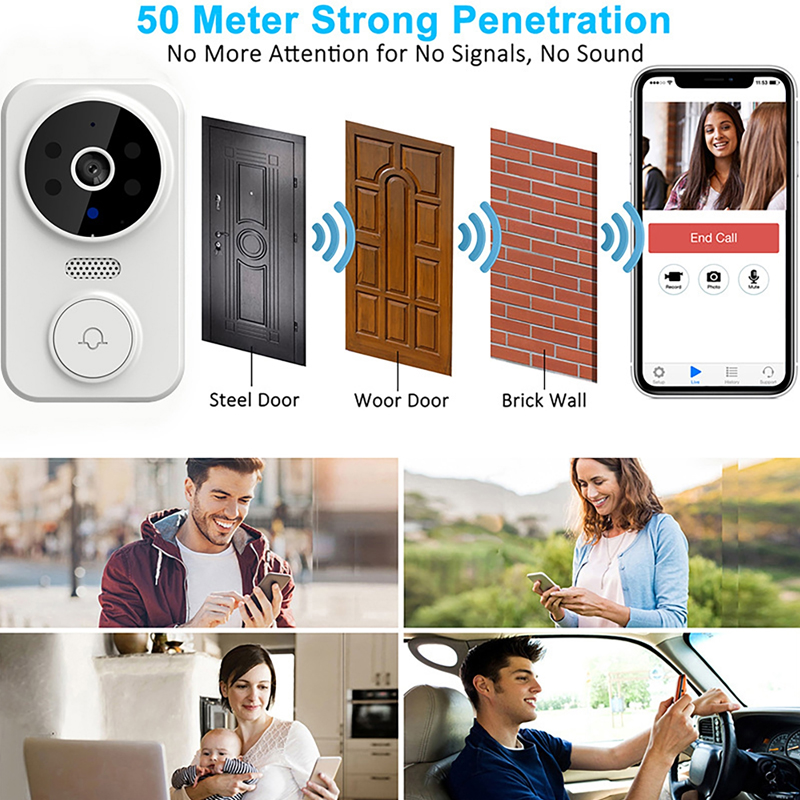 WiFi Smart Video Doorbell Came - Home Security No Wifi Needed review and price