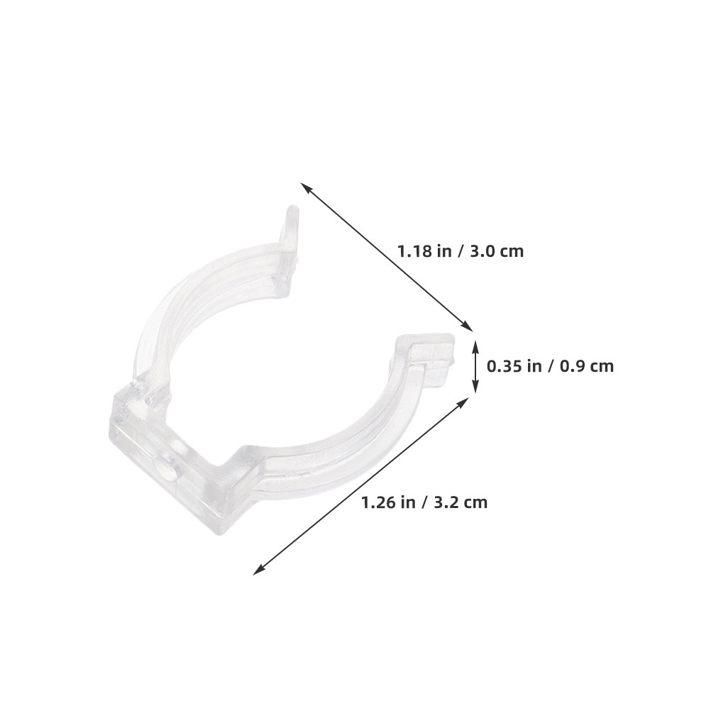 10Pcs Transparent Milky White  - Home Security Youtube review and price