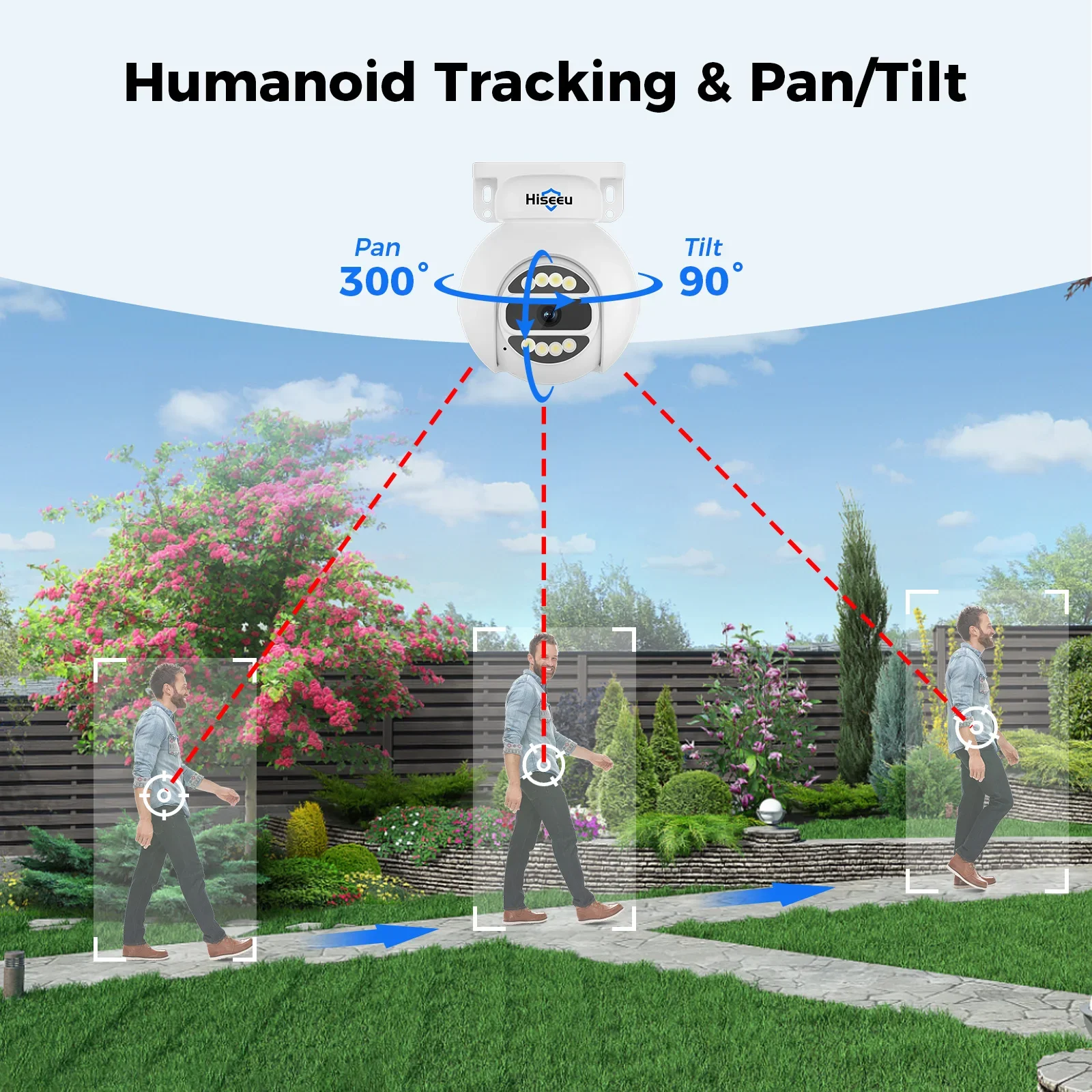 Hiseeu Automatic Tracking 5mp  - Home Security Tips review and price