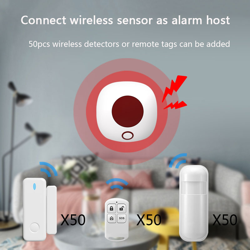 Indoor 433MHz Wireless Siren S - Home Security Siren review and price
