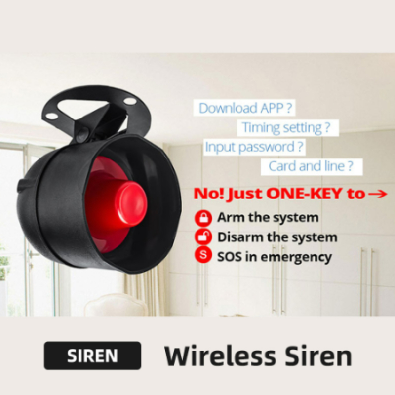 New Tuya WiFi Smart Siren Alar - Home Security Siren review and price