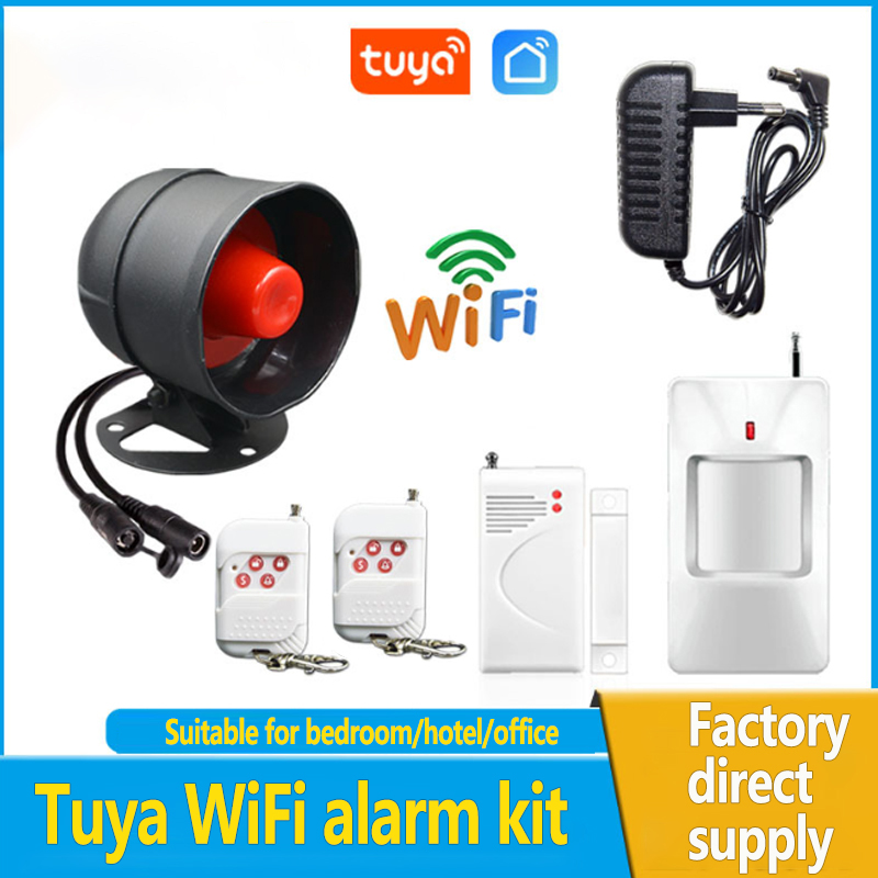 New Tuya WiFi Smart Siren Alar - Home Security Siren review and price