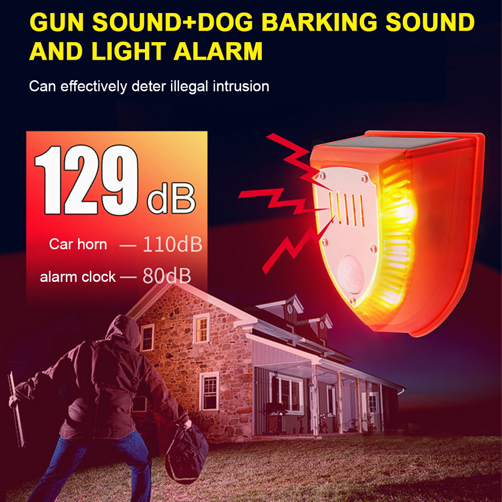 Outdoor Solar Alarm with Motio - Home Security Yard Sign review and price