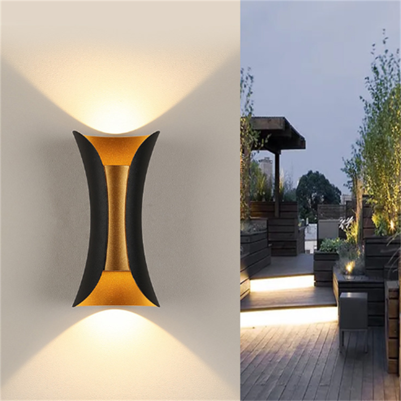 Aluminum Golden Body LED Wall  - Home Security Yard Sign review and price