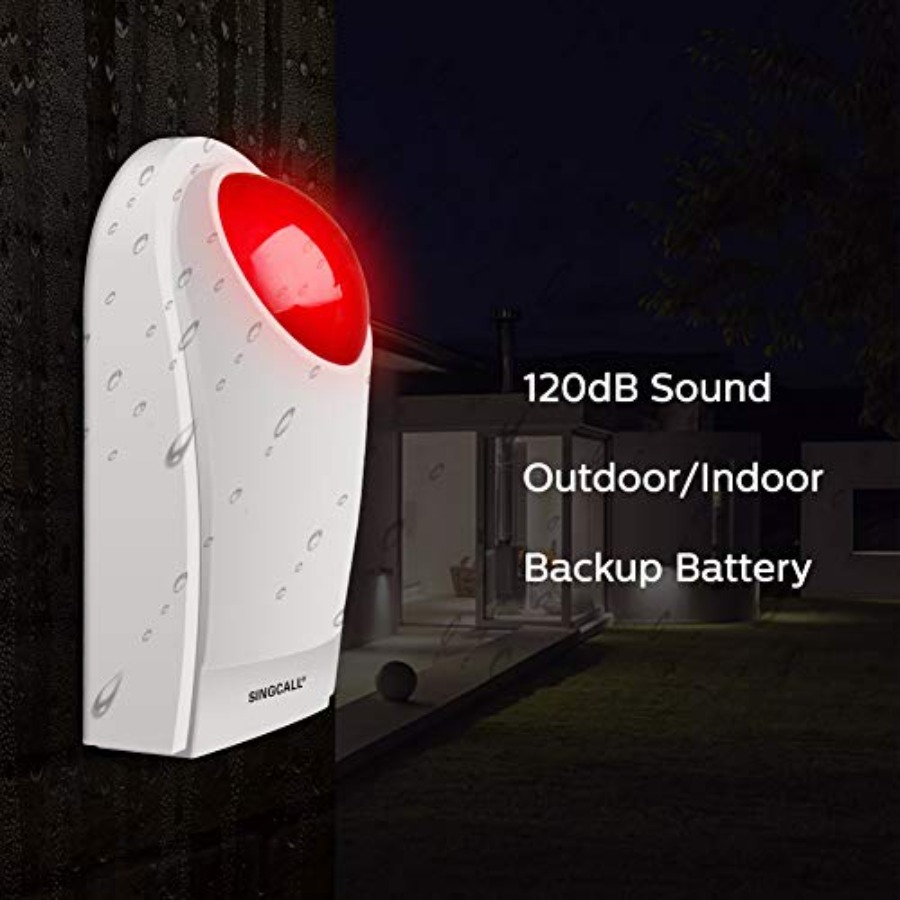 Outdoor SOS Alert System for H - Home Security Siren review and price