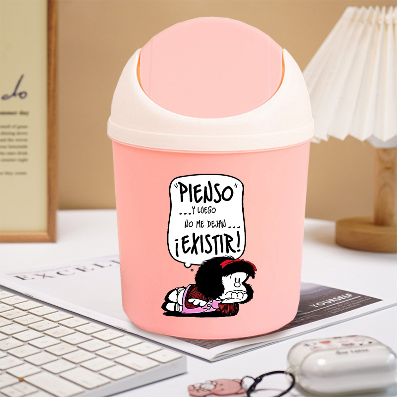 Mafalda Mini Desktop Bin Small - Home Security Youtube review and price