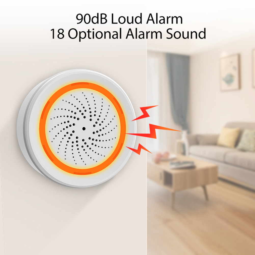 Smart Siren Alarm Tuya Zigbee  - Home Security Siren review and price