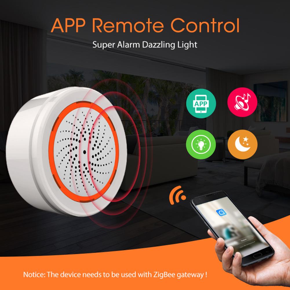 Smart Siren Alarm Tuya Zigbee  - Home Security Siren review and price