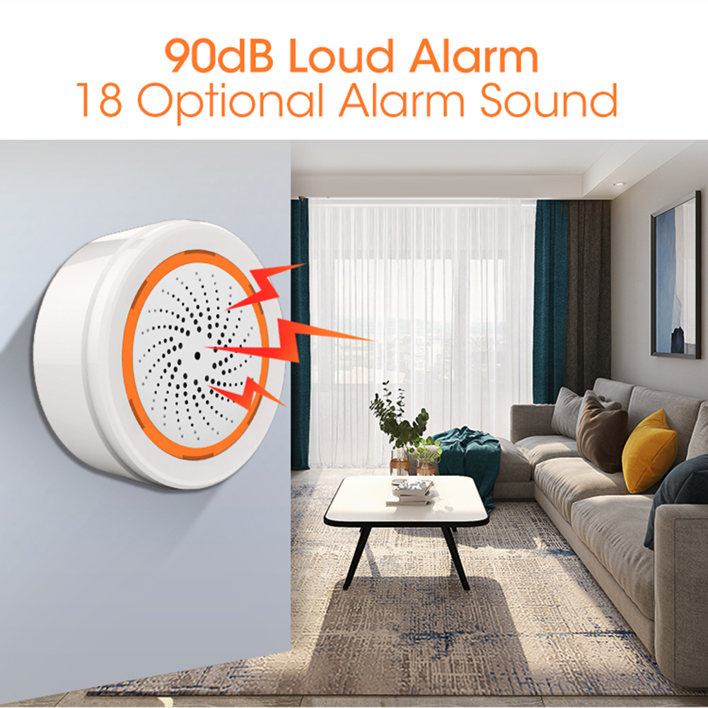 Smart Siren Alarm Tuya Zigbee  - Home Security Siren review and price