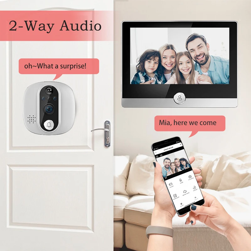 Tuya Video Doorbell 1080P WiFi - Home Security Doorbell Camera review and price