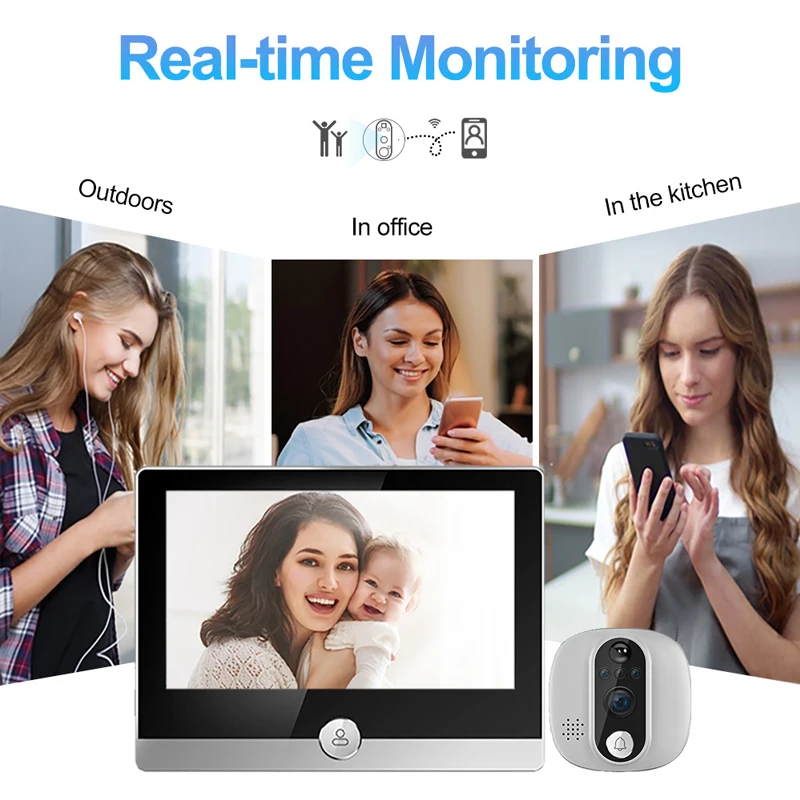Tuya Video Doorbell 1080P WiFi - Home Security Doorbell Camera review and price