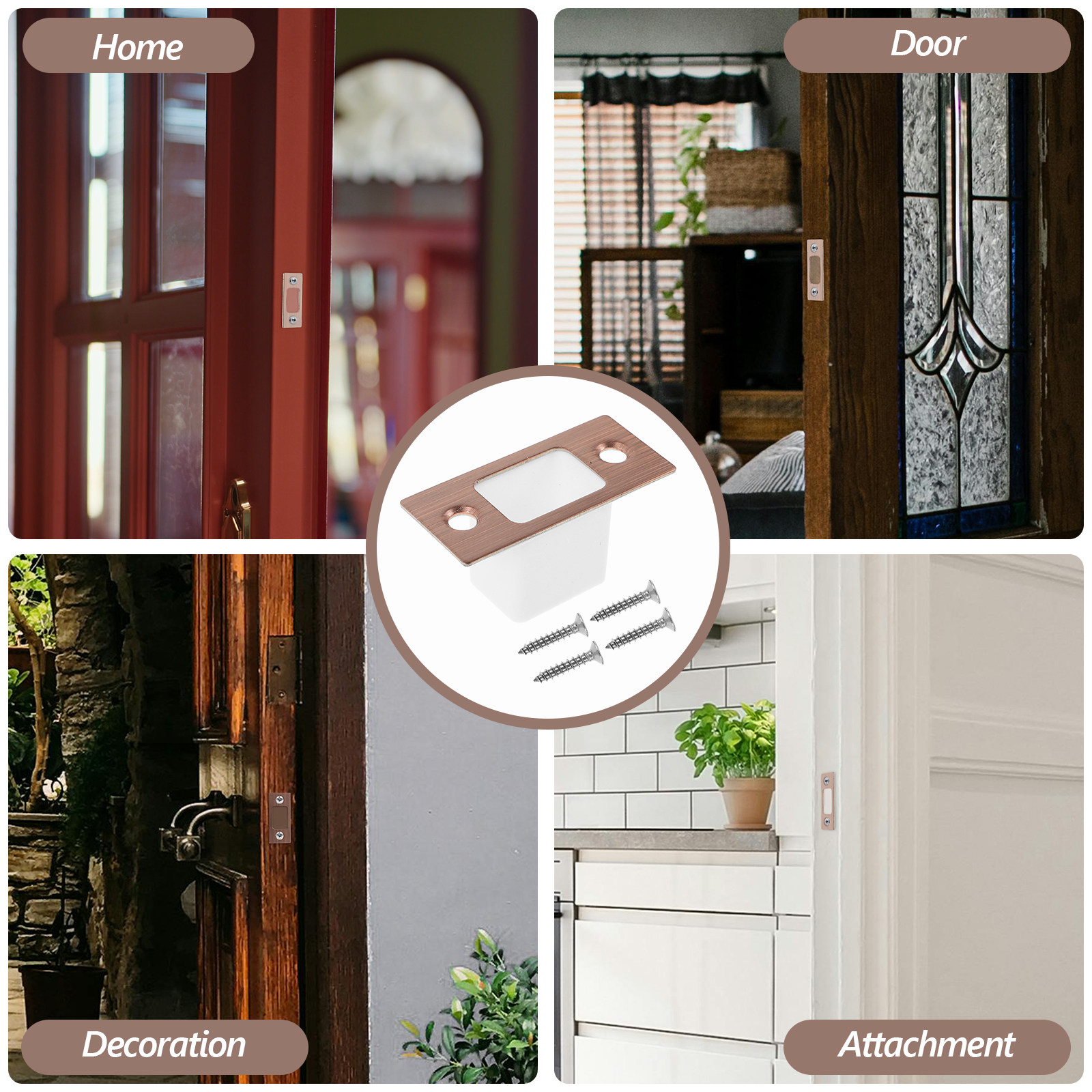 1Set Premium Stainless Steel S - Door Reinforcer Kit review and price