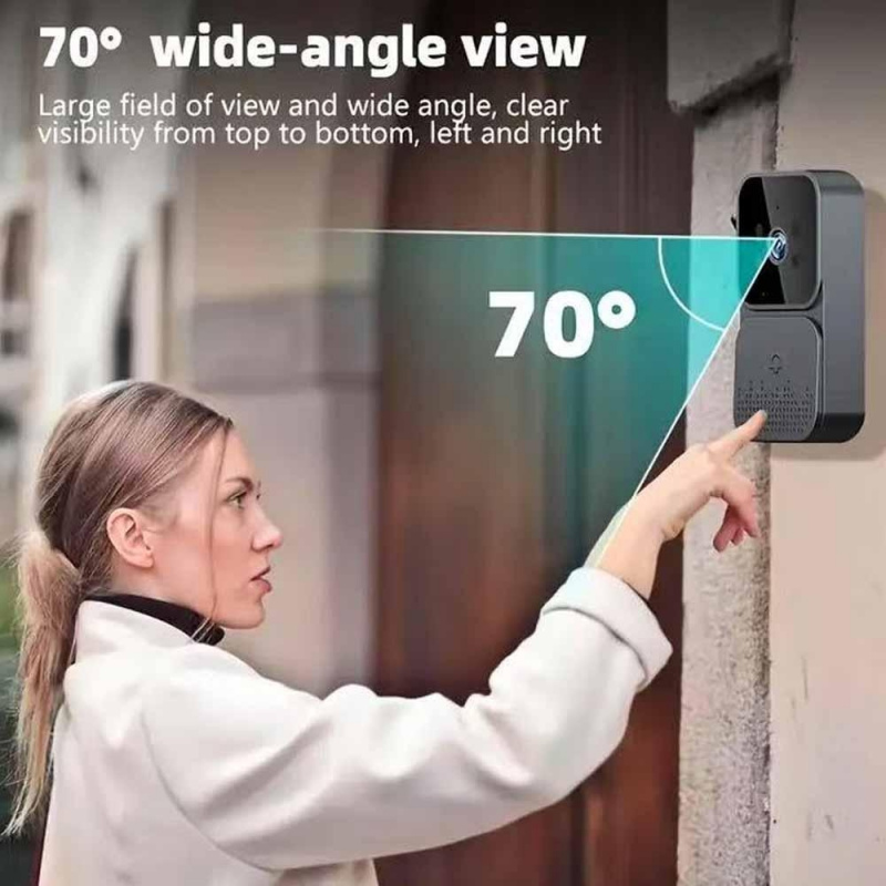 2.4G WiFi Smart Video Doorbell - Home Security Doorbell Camera review and price