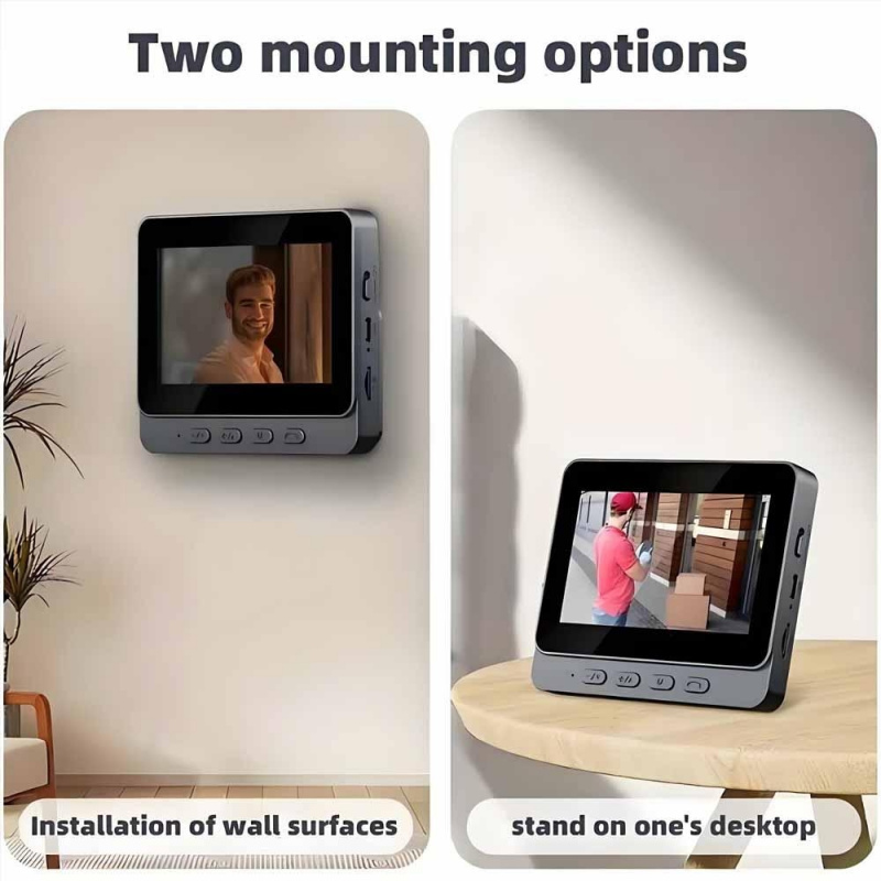 2.4G WiFi Smart Video Doorbell - Home Security Doorbell Camera review and price