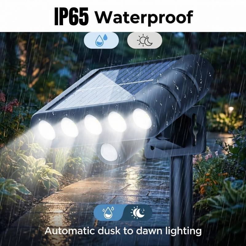 4PCS Solar Powered Outdoor Wal - Home Security Yard Sign review and price