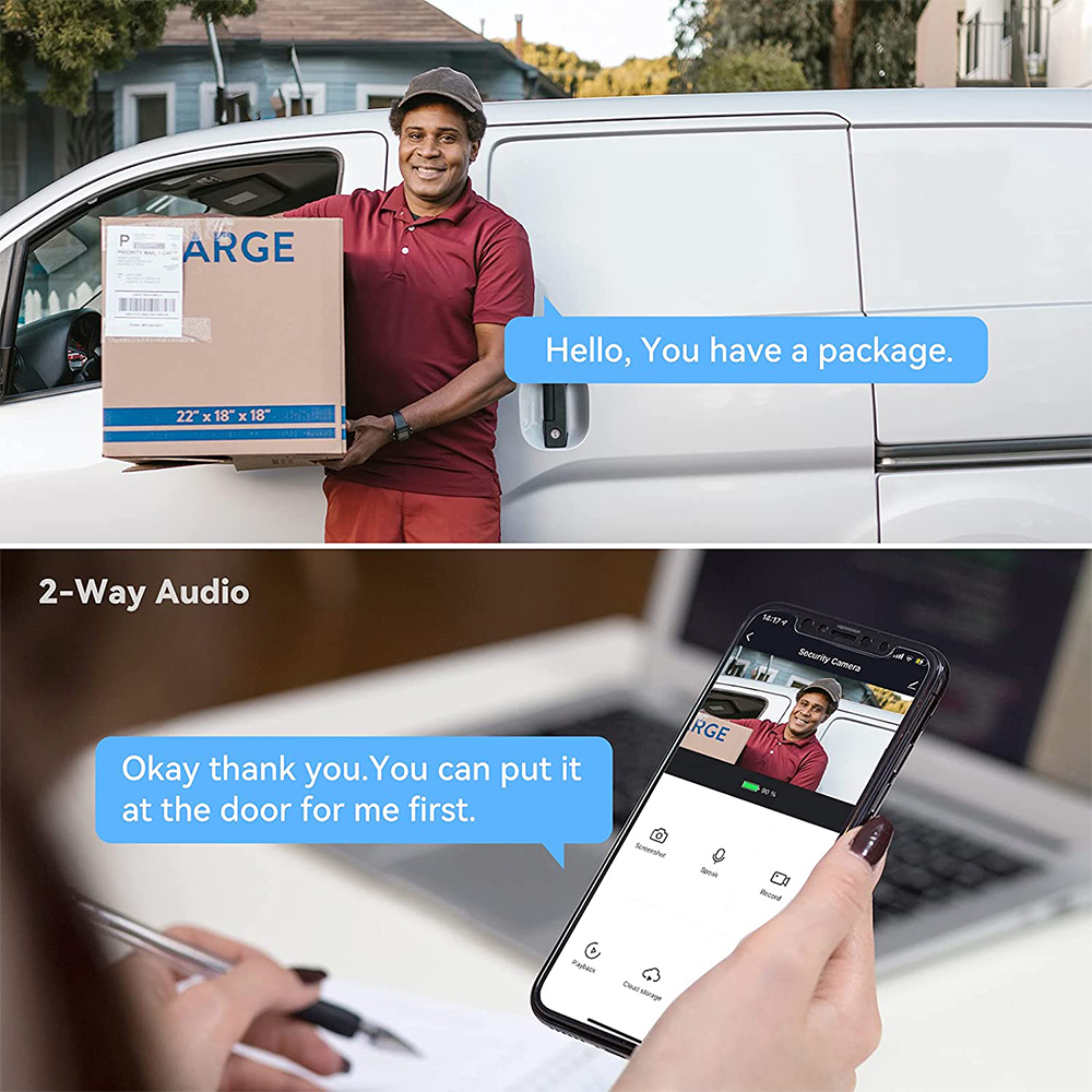 Smart Life Wireless Security H - Home Security Ring Camera review and price
