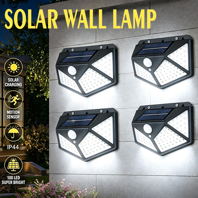 1-4pcs Solar Motion Sensor Wal - Home Security Yard Sign review and price