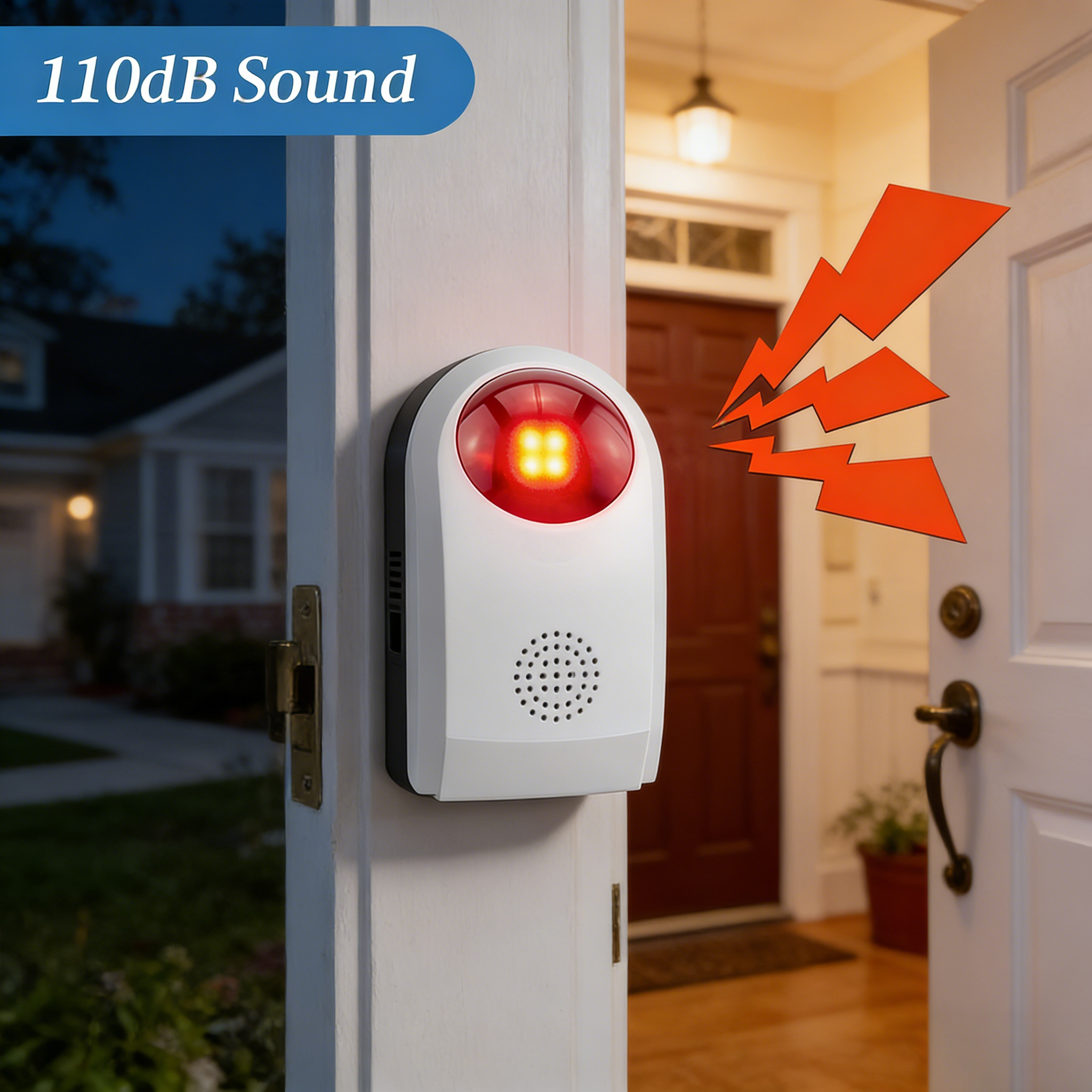 Flash Alarm Wireless Outdoor S - Home Security Siren review and price