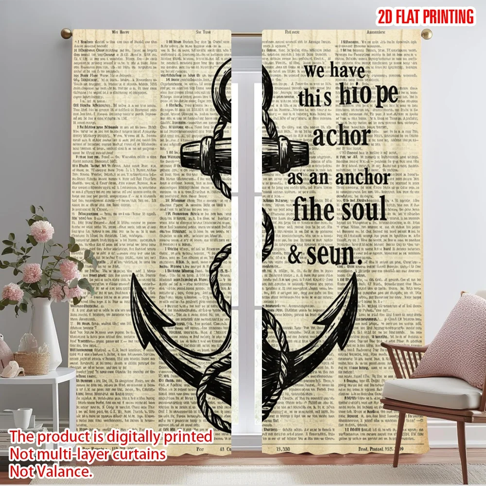 2pcs 2D flat printing Drapes A - Home Security Youtube review and price