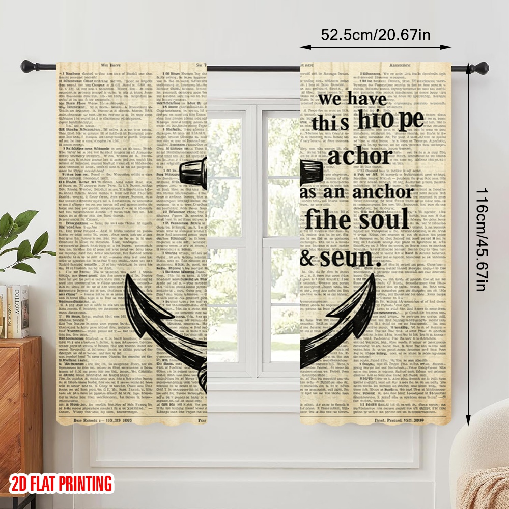 2pcs 2D flat printing Drapes A - Home Security Youtube review and price