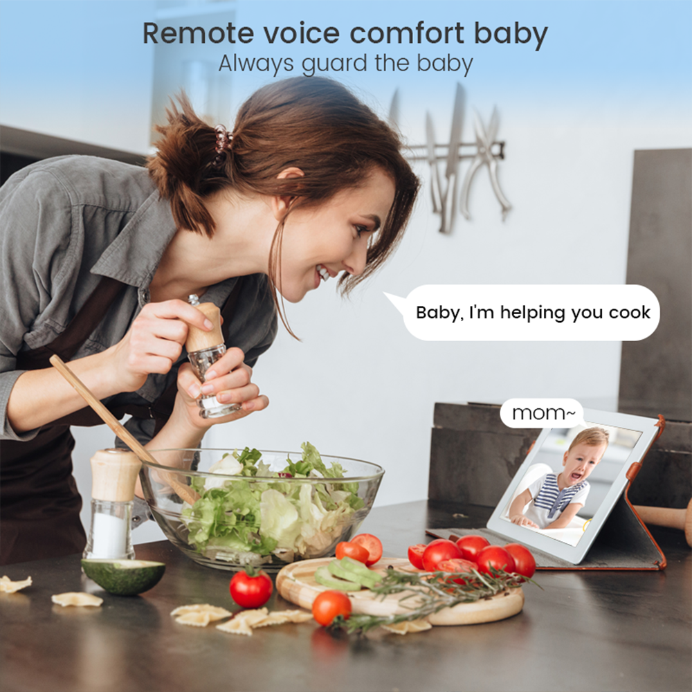4MP WiFi xiaovv indoor Baby Mo - Home Security No Wifi Needed review and price