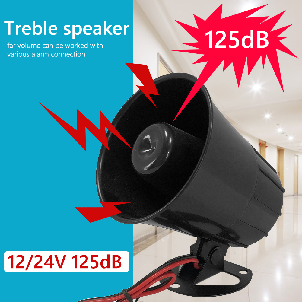 125dB Loud Warning Alarm Siren - Home Security Siren review and price