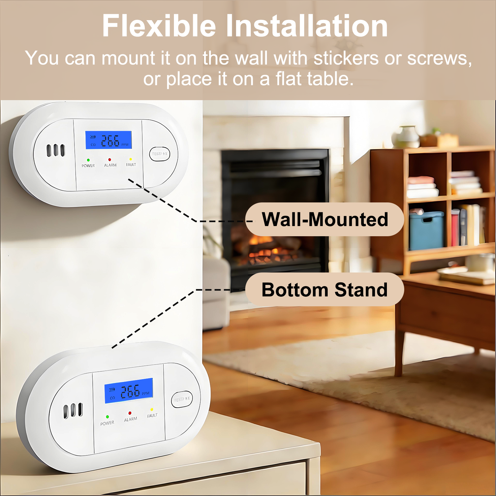 LCD Display Carbon Monoxide Al - Home Security Kitchener review and price
