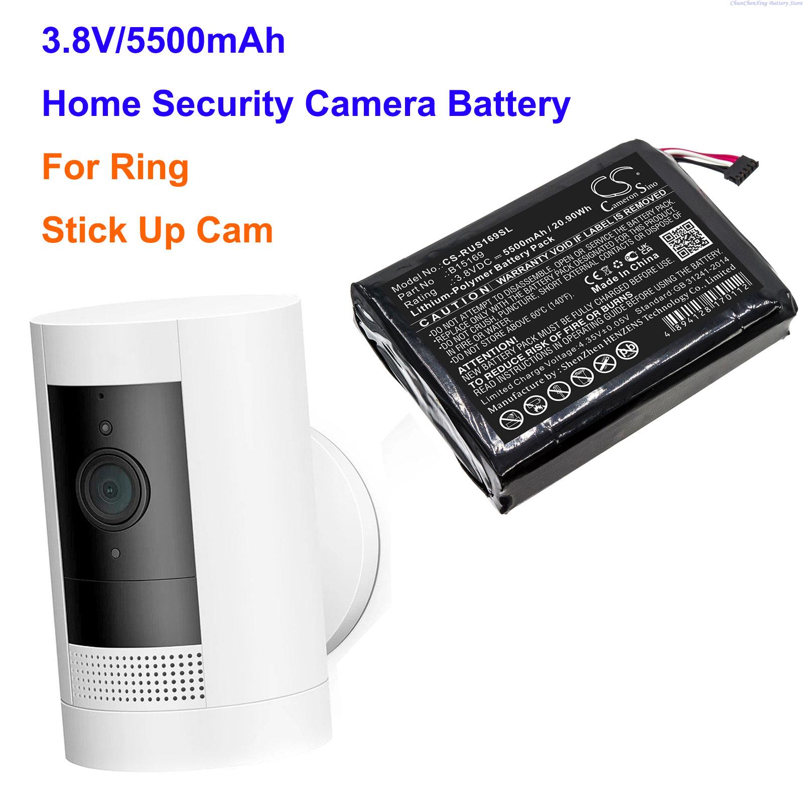 3.8V 5500mAh Home Security Cam - Home Security Ring Camera review and price