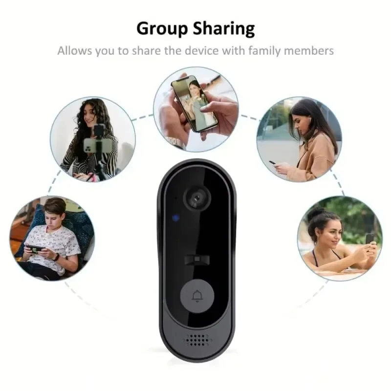 Tuya WIFI Camera Doorbell HD V - Home Security Doorbell Camera review and price
