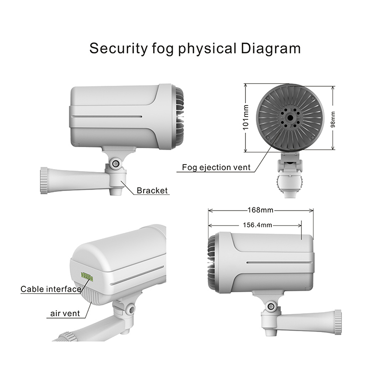 Anti-Theft Fog Security Alarm  - Home Security Fog System review and price