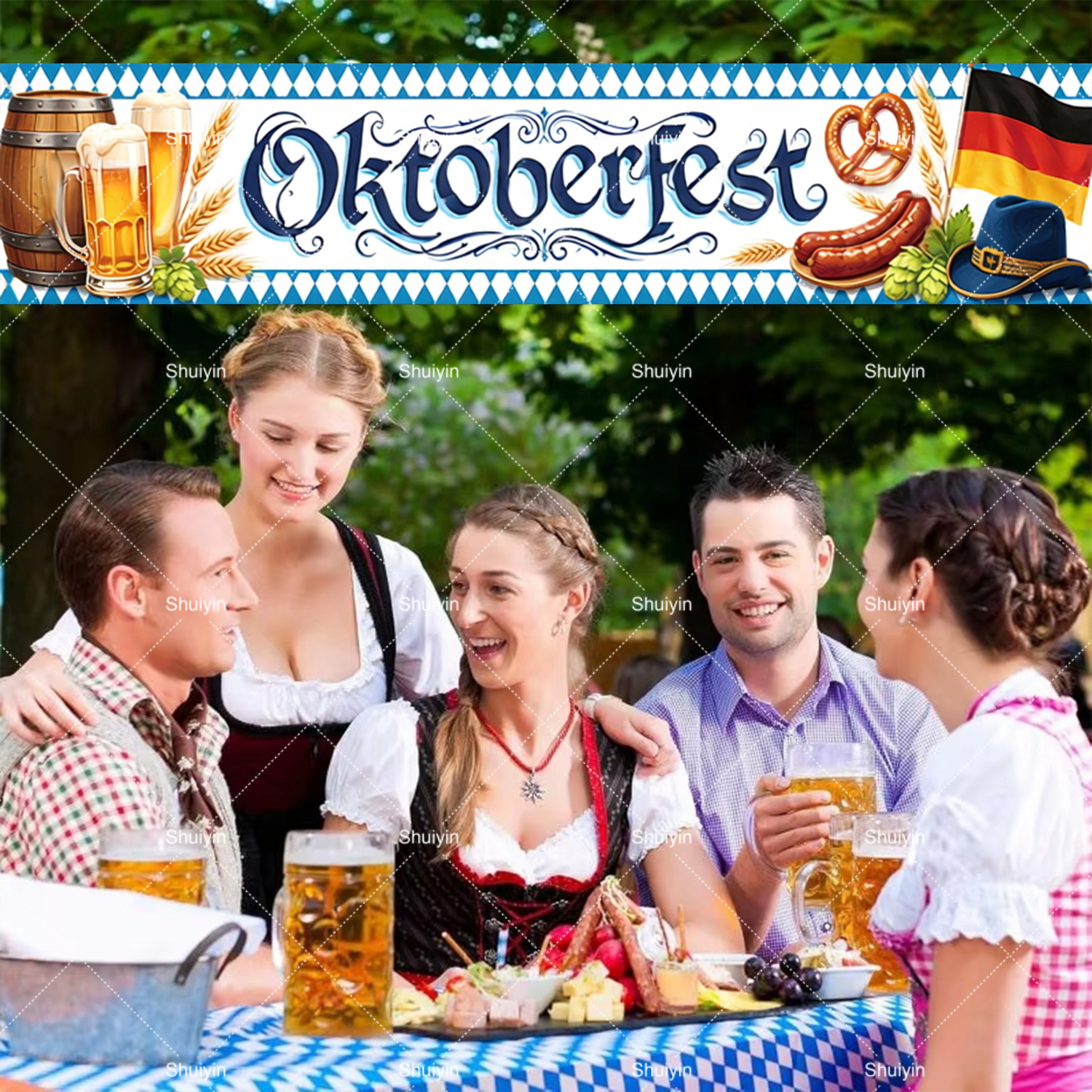 German Beer Festival Banner Ok - Home Security Yard Sign review and price