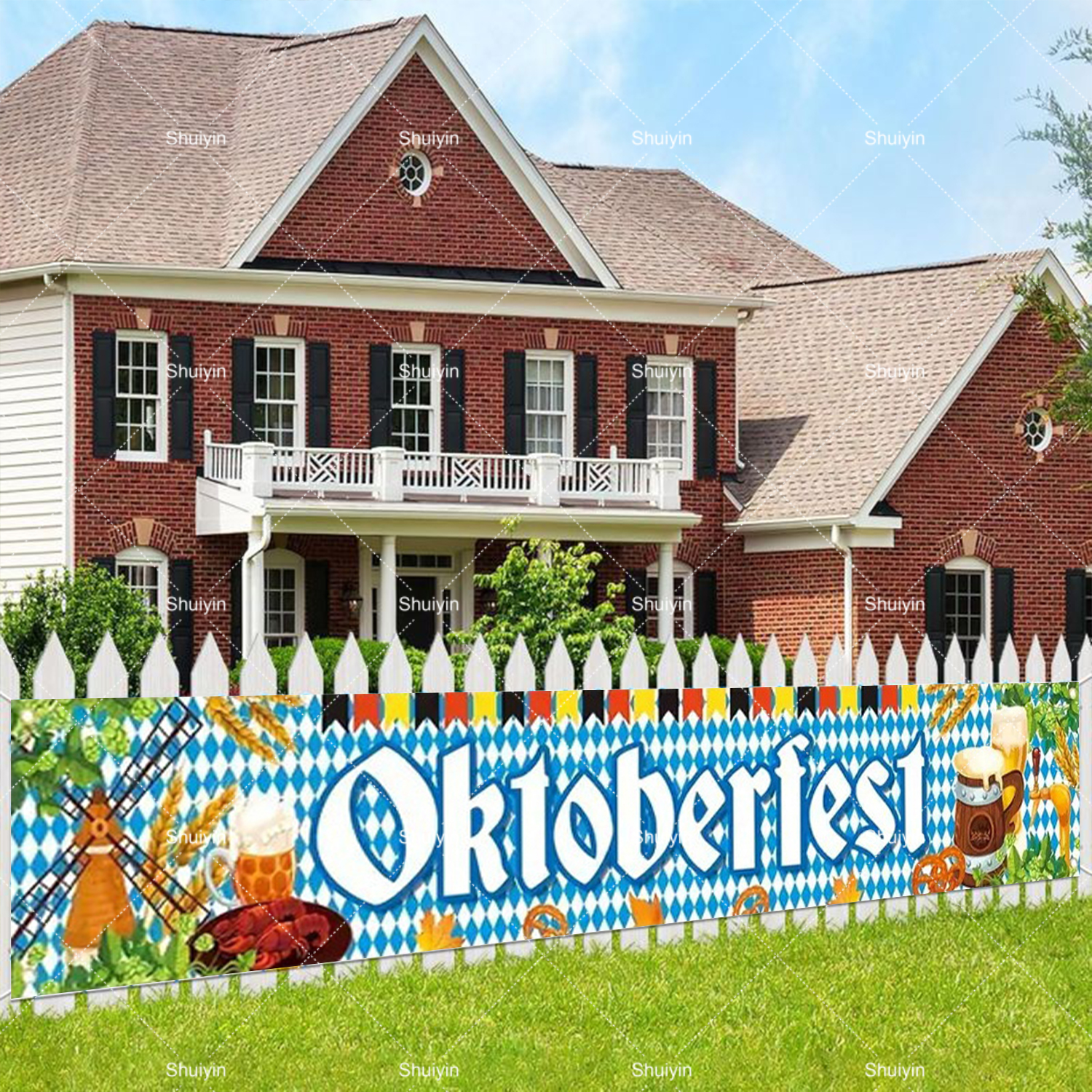 German Beer Festival Banner Ok - Home Security Yard Sign review and price