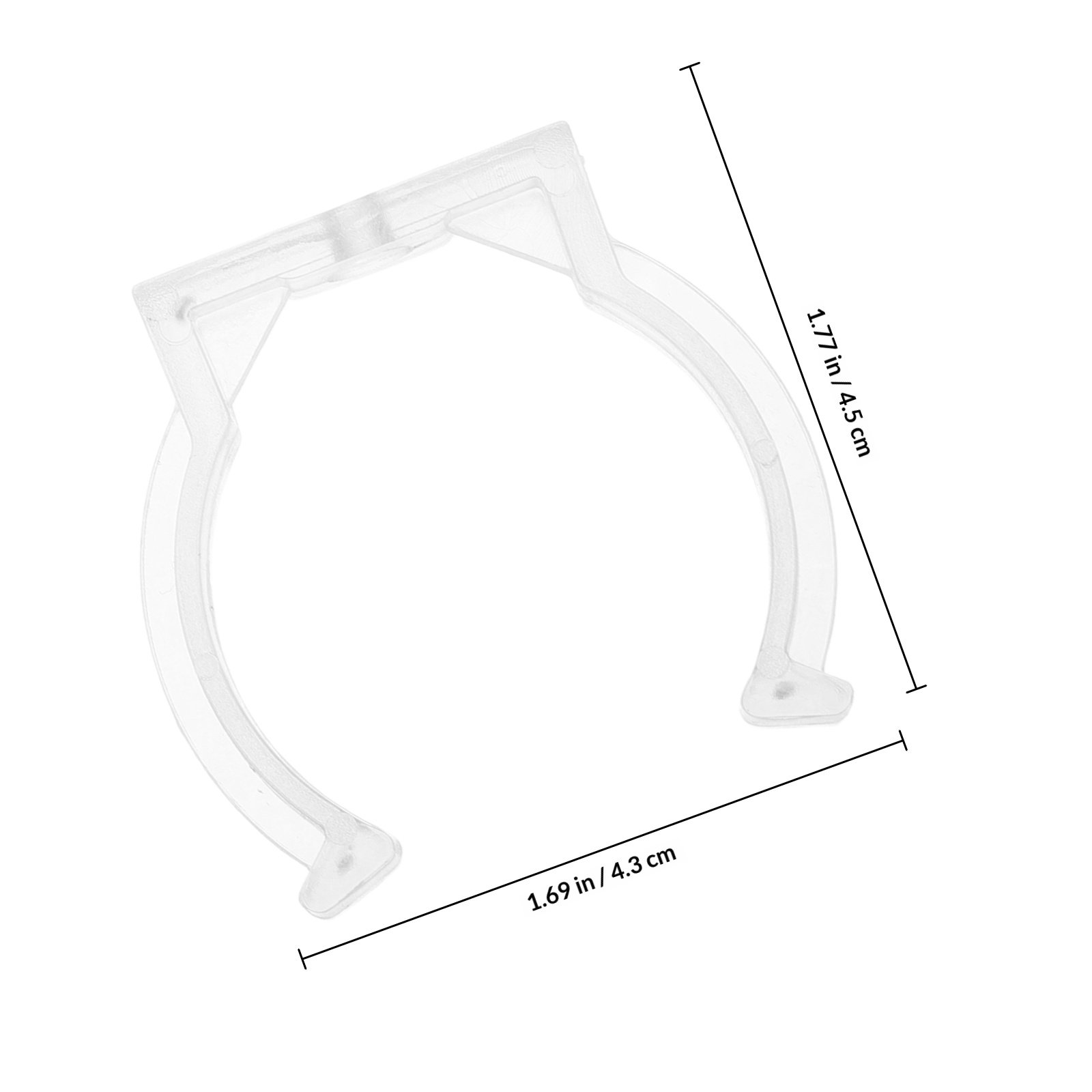20Pcs Clear Tube Light Clamp f - Home Security Youtube review and price