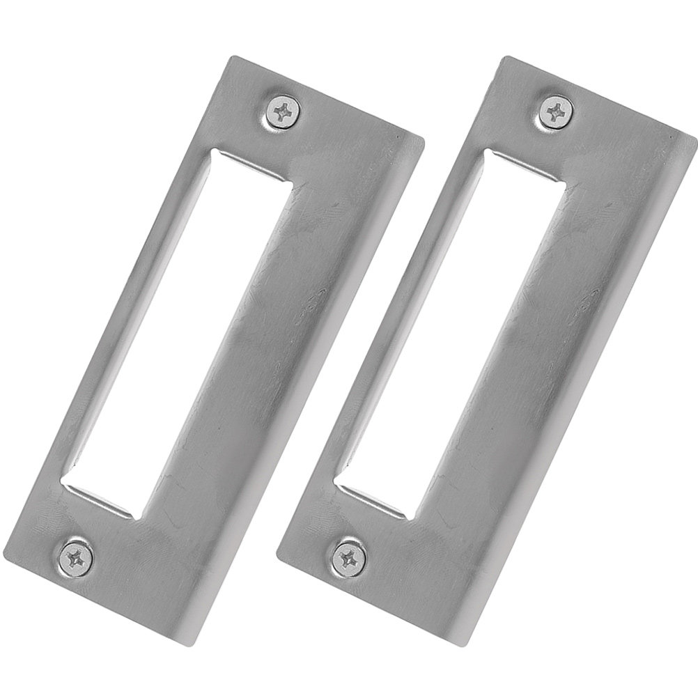 2Pcs Smooth Surface Stainless  - Door Reinforcer Kit review and price