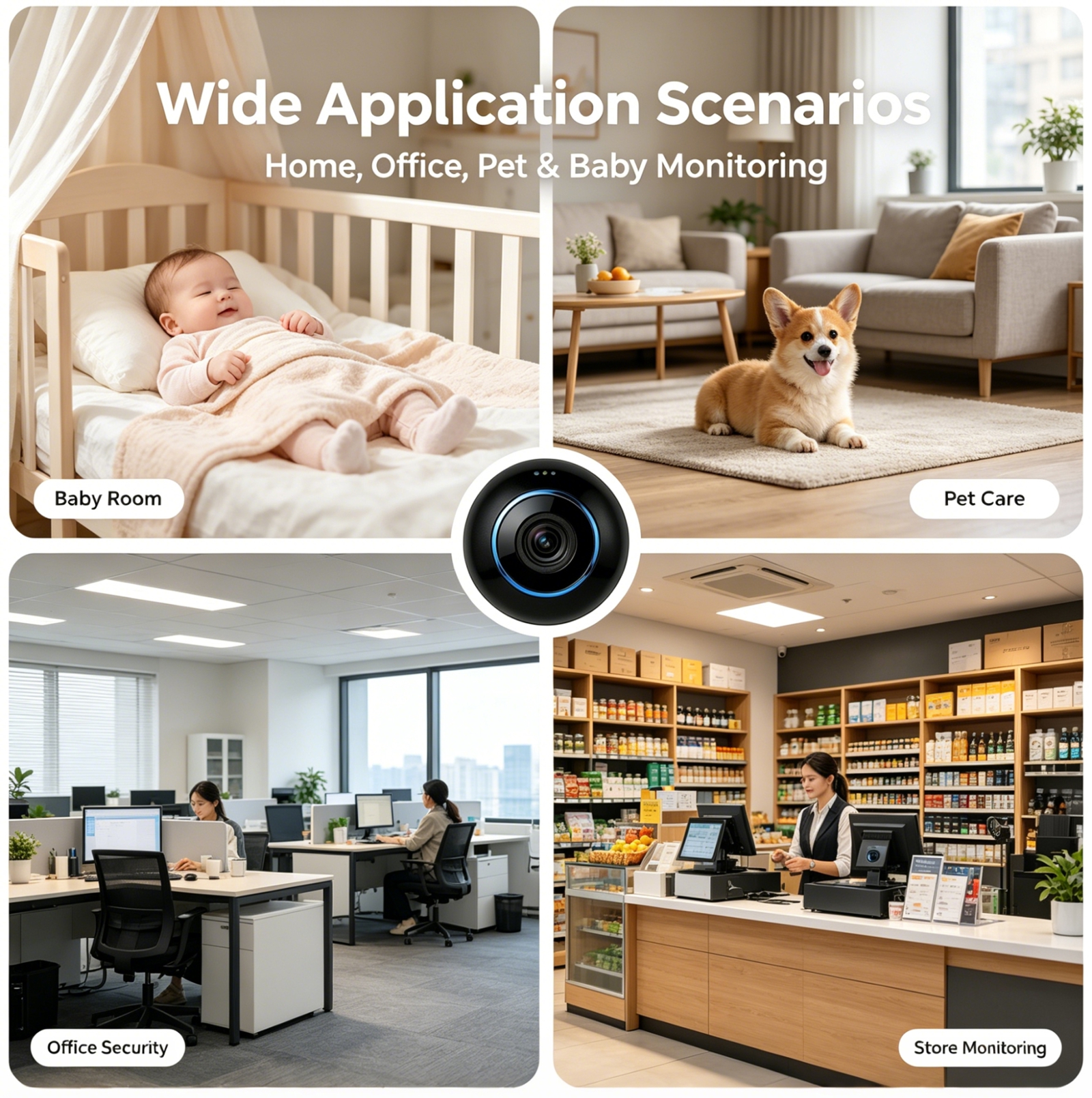 Mini Camera, 1080P HD WiFi Wir - Home Security No Wifi Needed review and price