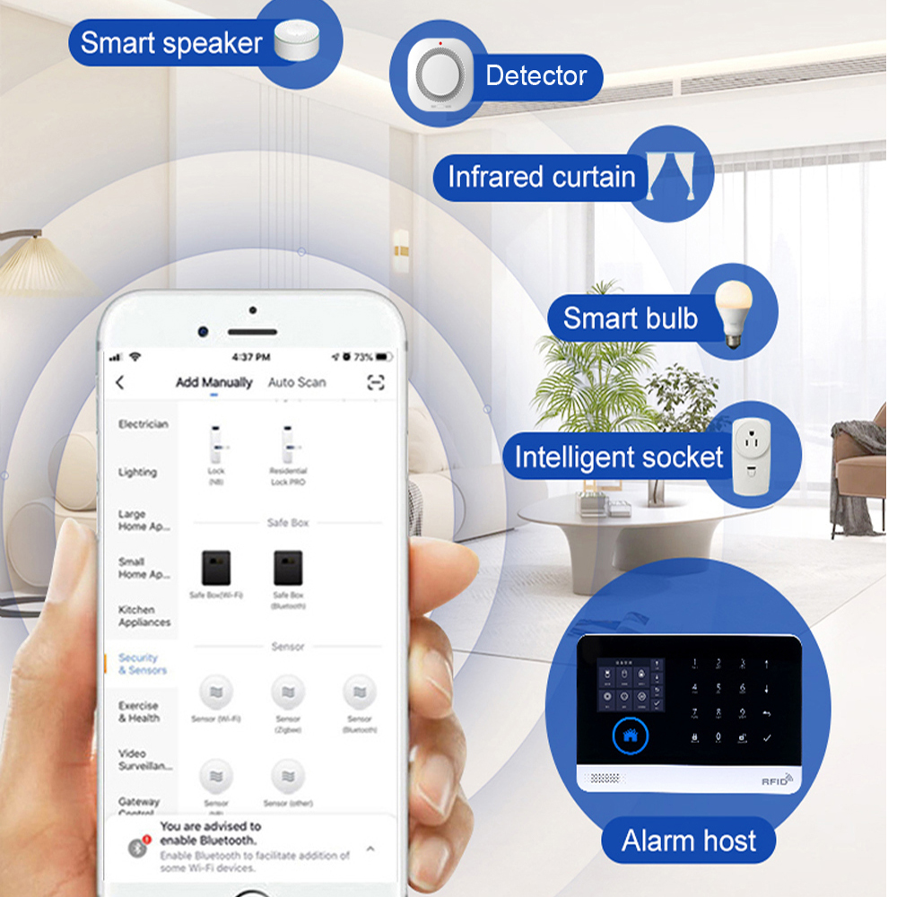 PGST 4G Tuya Smart Home Alarm  - Home Security Siren review and price