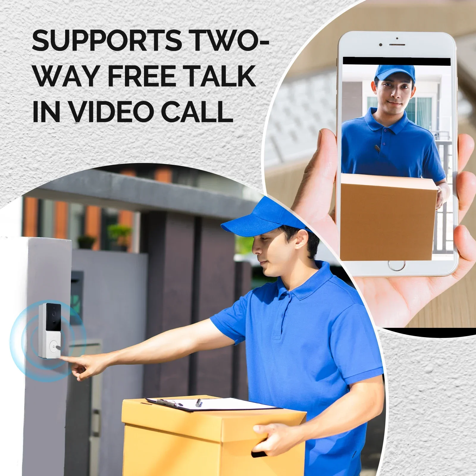 MOES Tuya Smart WiFi Video Doo - Home Security No Wifi Needed review and price